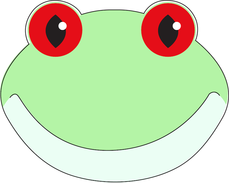 Headshot for the FitMoji Fenn the Frog
